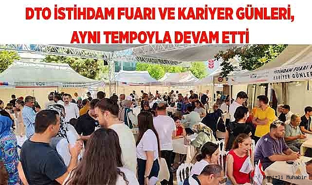YOĞUN İLGİ, İKİNCİ GÜNDE DE SÜRDÜ