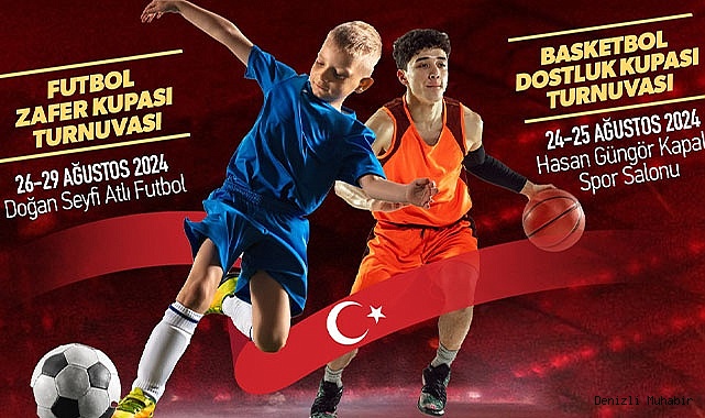 Büyükşehir’den 30 Ağustos’a özel futbol ve basketbol turnuvası