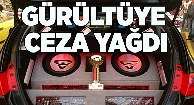 Denizli'de abartı egzos ve yüksek sesli müzik yayını yapan araçlara ceza yağdı