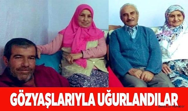 Denizli’deki kazada hayatını kaybedenler son yolculuğuna uğurlandı