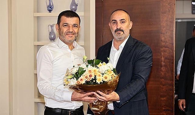 DİMSİAD’DAN BAŞKAN ÇAVUŞOĞLU’NA ZİYARET