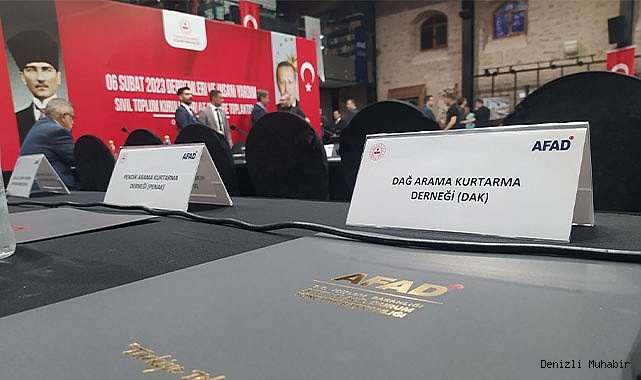 İçişleri Bakanlığı’nın Düzenlediği Toplantıya Denizli'den DAK Katıldı