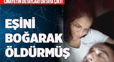 İple bağladığı karısını kabloyla dövüp bıçaklayarak öldürmüş
