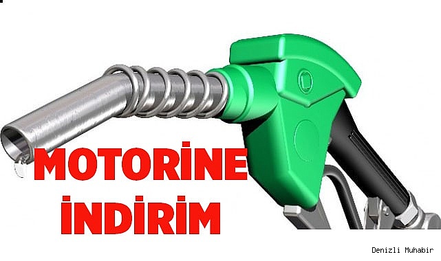 MOTORİNE İNDİRİM