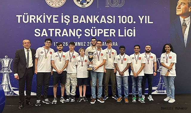 PAÜSA, Satranç Süper Ligi’nden İkincilikle Döndü