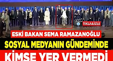 SEMA RAMAZANOĞLU'NA KİMSE YER VERMEDİ
