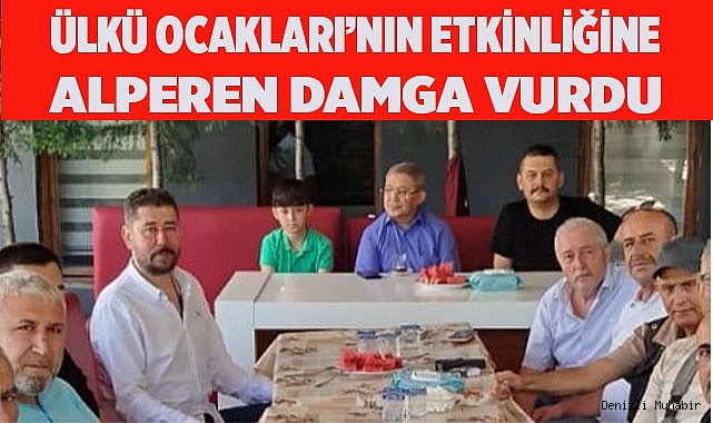 ÜLKÜ OCAKLARI'NIN ETKİNLİĞİNE ALPEREN DAMGA VURDU