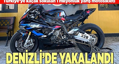 1 milyonluk yarış motorunu kaçak yollardan ülkeye soktular