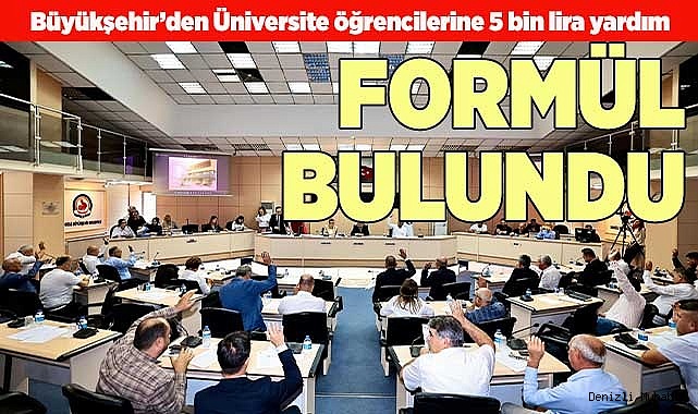 5 BİN LİRA ÖĞRENİM YARDIMI YAPACAK