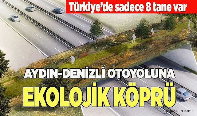 AYDIN-DENİZLİ OTOYOLUNA EKOLOJİK KÖPRÜ