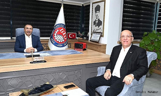 DENİZLİ ASKF’DEN TİCARET ODASINA ZİYARET