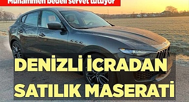 DENİZLİ İCRADAN SATILIK MASERATİ