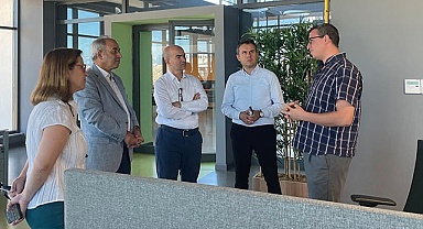 DENİZLİ OSB HEYETİ, ANTALYA OSB TEKNOPARK'I ZİYARET ETTİ