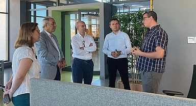 DENİZLİ OSB HEYETİ, ANTALYA OSB TEKNOPARK'I ZİYARET ETTİ