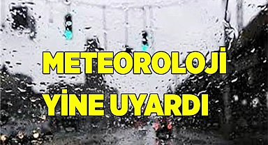 Denizli’ye kuvvetli yağış uyarısı