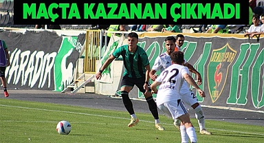 DENİZLİSPOR EVİNDE BERABERE KALDI