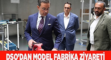 DSO’DAN İZMİR MODEL FABRİKA VE EBSO’YA ZİYARET