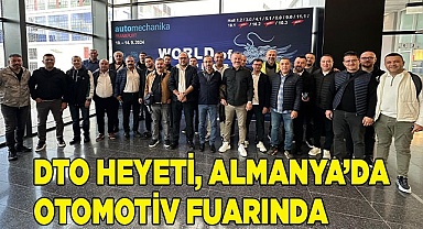 DTO HEYETİ, ALMANYA’DA OTOMOTİV FUARINDA