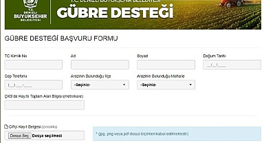 Gübre desteği müracaatları başladı