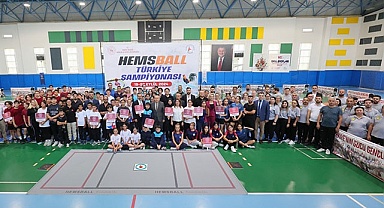 HEMSBALL TÜRKİYE ŞAMPİYONASI HEYECANI DENİZLİ'DE YAŞANDI