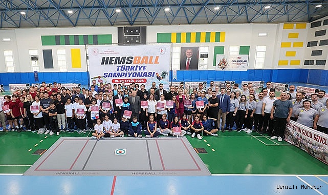 HEMSBALL TÜRKİYE ŞAMPİYONASI HEYECANI DENİZLİ'DE YAŞANDI