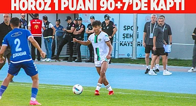 HOROZ 1 PUANI 90+7’DE KAPTI