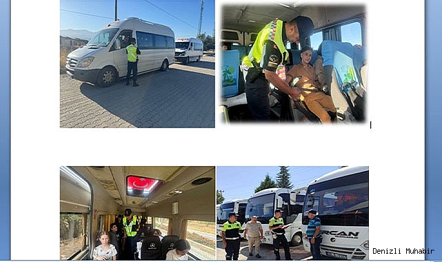 Jandarmadan okul servis araçlarına sıkı denetim