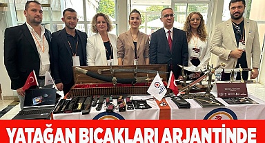 Arjantin’de yatağan bıçakları dikkat çekti