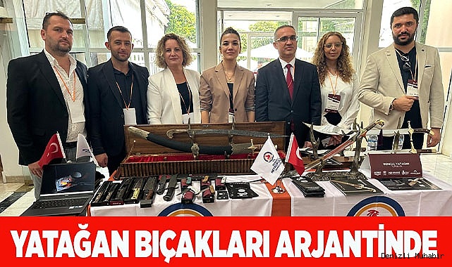 Arjantin’de yatağan bıçakları dikkat çekti