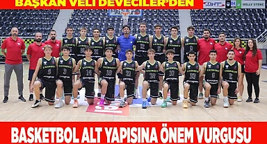 Başkan Veli Deveciler’den Basketbol Alt Yapısına Önem Vurgusu