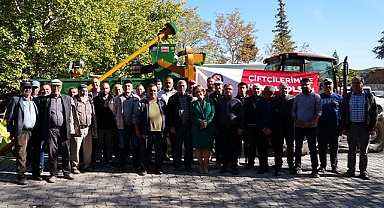 Bozkurt ve Buldanlı çiftçilere makine desteği