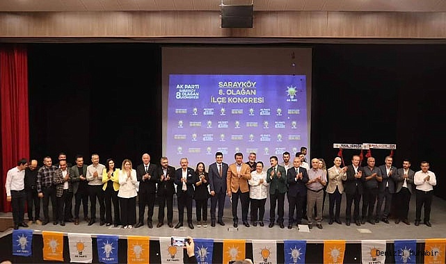 Denizli AK Parti 8. Olağan Kongreleri Sarayköy’den başladı