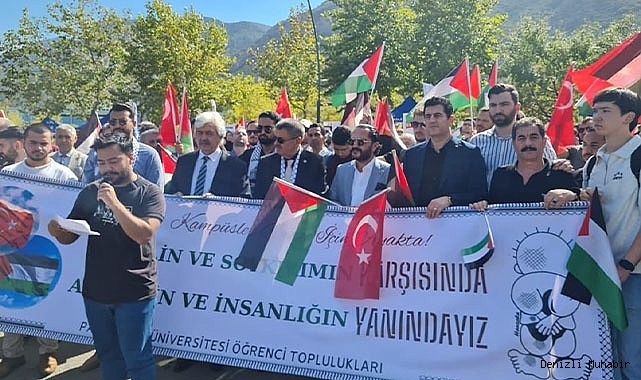 "Denizli  Gazze İçin Ayakta" 