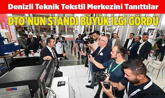 DTO’NUN STANDI BÜYÜK İLGİ GÖRDÜ