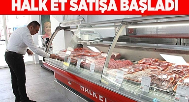 HALK ET SATIŞA BAŞLADI