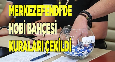 MERKEZEFENDİ’DE HOBİ BAHÇESİ KURALARI ÇEKİLDİ
