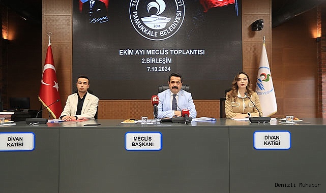 PAMUKKALE BELEDİYESİ 2025 YILI BÜTÇESİ BELLİ OLDU
