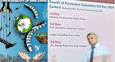 PAÜ Omurilik Yaralanması Poster Yarışması'nda Dünya İkincisi Oldu