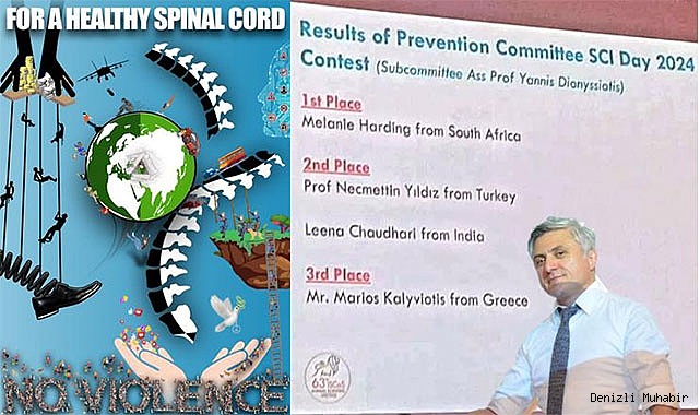 PAÜ Omurilik Yaralanması Poster Yarışması'nda Dünya İkincisi Oldu
