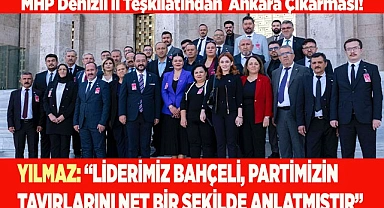 YILMAZ: “LİDERİMİZ BAHÇELİ, PARTİMİZİN TAVIRLARINI NET BİR ŞEKİLDE ANLATMIŞTIR”