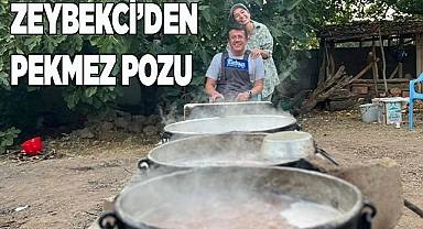 ZEYBEKCİ'DEN PEKMEZ POZU