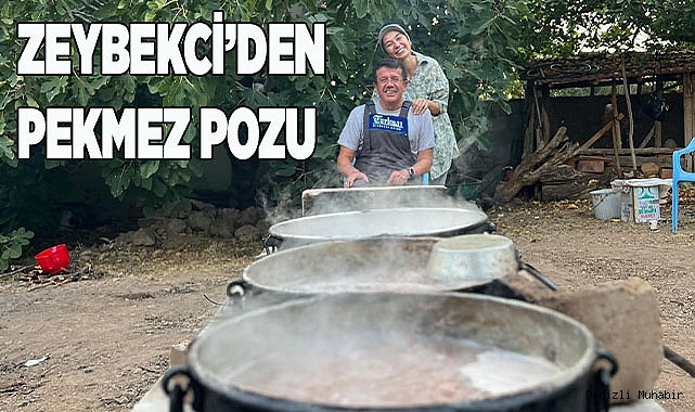ZEYBEKCİ'DEN PEKMEZ POZU