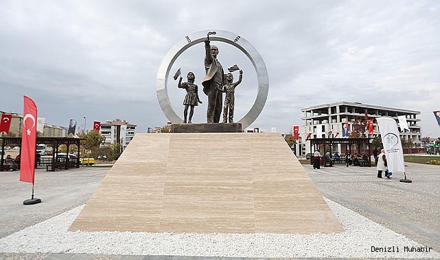 100. YIL MEYDANI VE ANITI KARAHASANLI MAHALLESİ’NDE AÇILDI