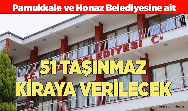 51 TAŞINMAZ KİRAYA VERİLECEK