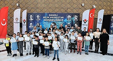 Başarı belgeleri Başkan Amcadan