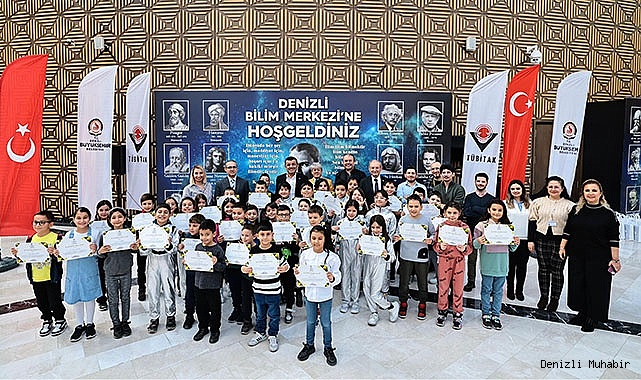 Başarı belgeleri Başkan Amcadan