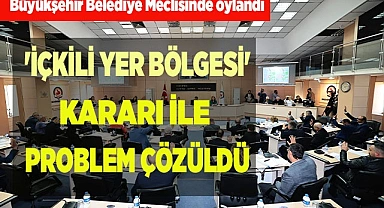 BÜYÜKŞEHİR, İÇKİLİ YER BÖLGELERİNİ AYIRDI