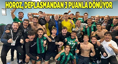 DEPLASMANDAN 3 PUANLA DÖNÜYOR