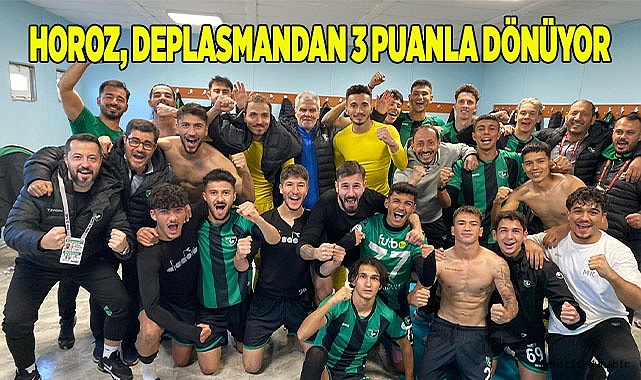 DEPLASMANDAN 3 PUANLA DÖNÜYOR