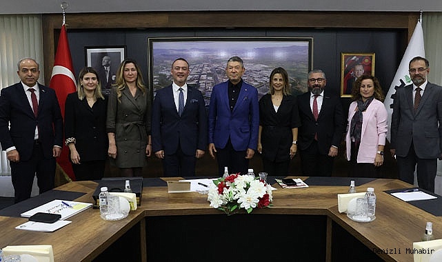 GESİFED VE TÜRKONFED’DEN DENİZLİ OSB’YE TEBRİK ZİYARETİ